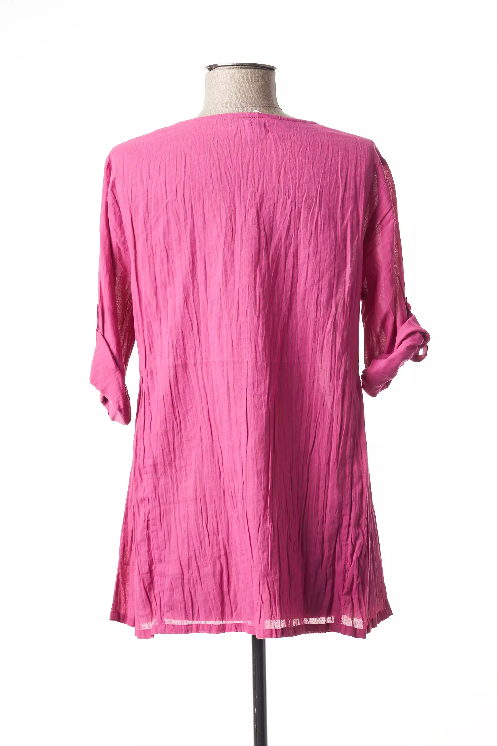Agathe   Louise Tuniquemanchelongue Femme couleur rose