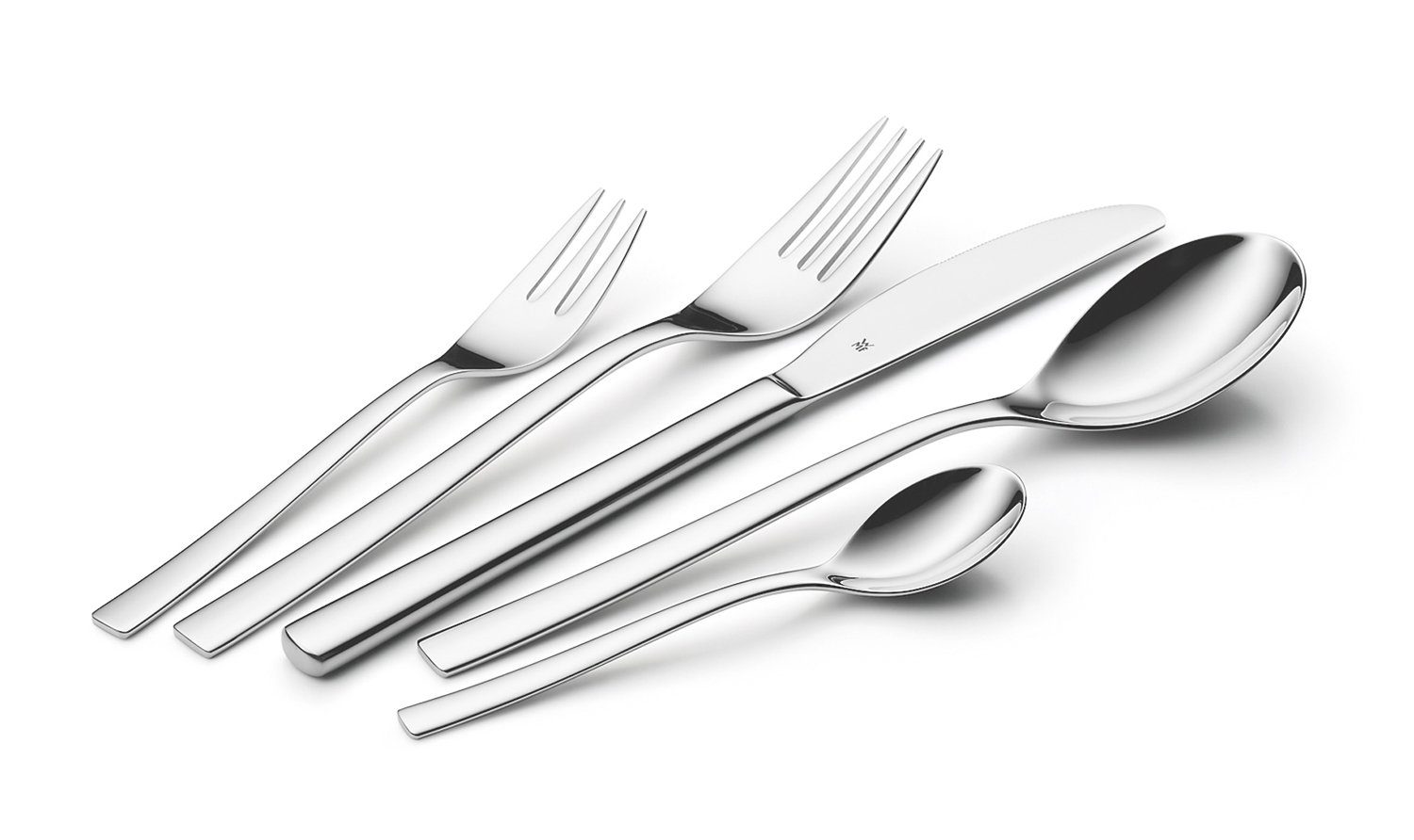 WMF Besteck-Set PALERMO, 60-teilig, für 12 Personen, Cromargan Edelstahl 18/10