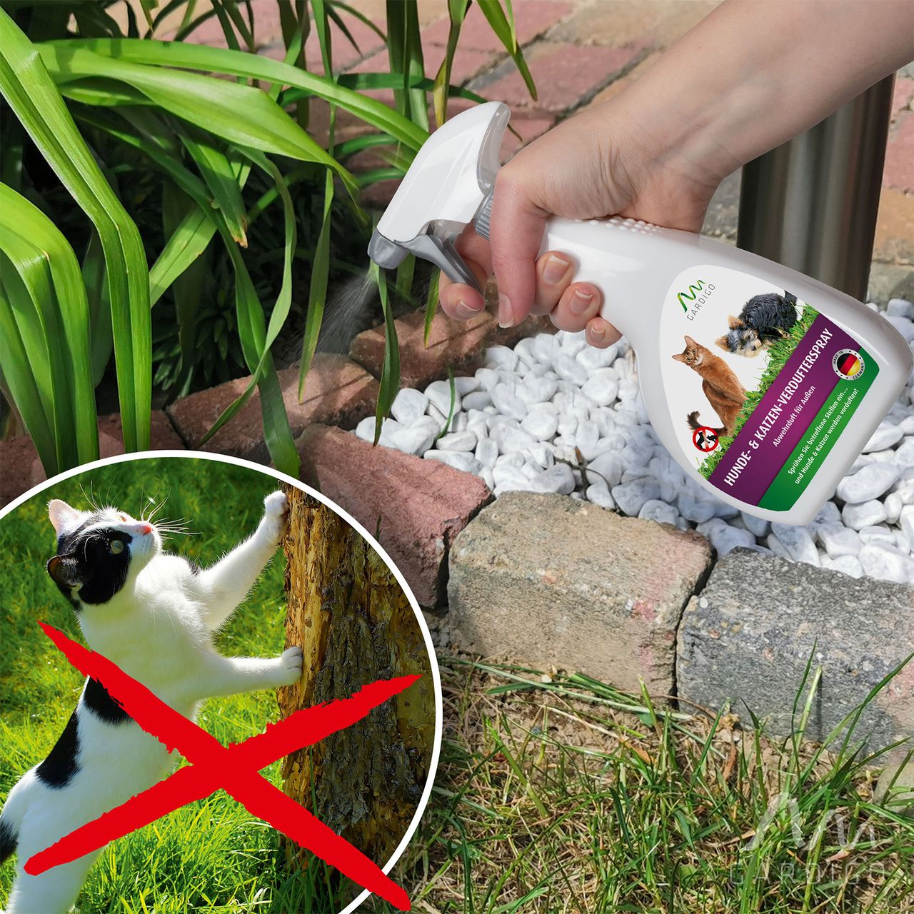 Tevigo Gardigo Hunde-Katzen-Verdufter-Spray 500 ml
