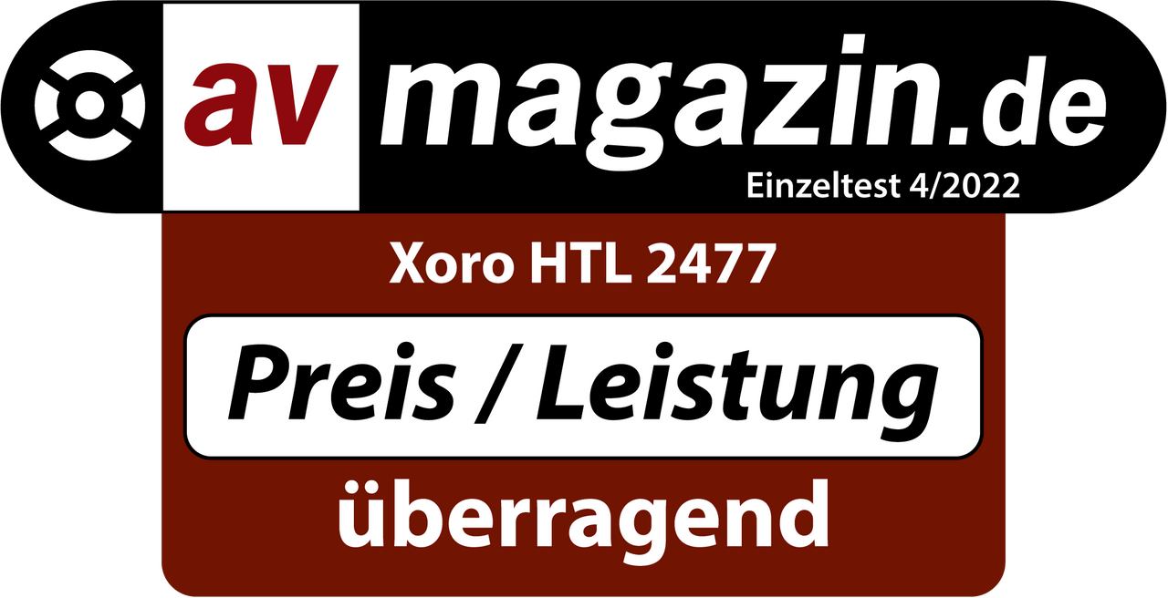 Xoro HTL 2477 23,6 Zoll Smart TV Fernseher mit 12V Anschluss