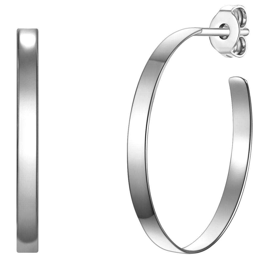 Glanzstücke München Créoles en argent Argent sterling en Argent Boucles d'oreilles