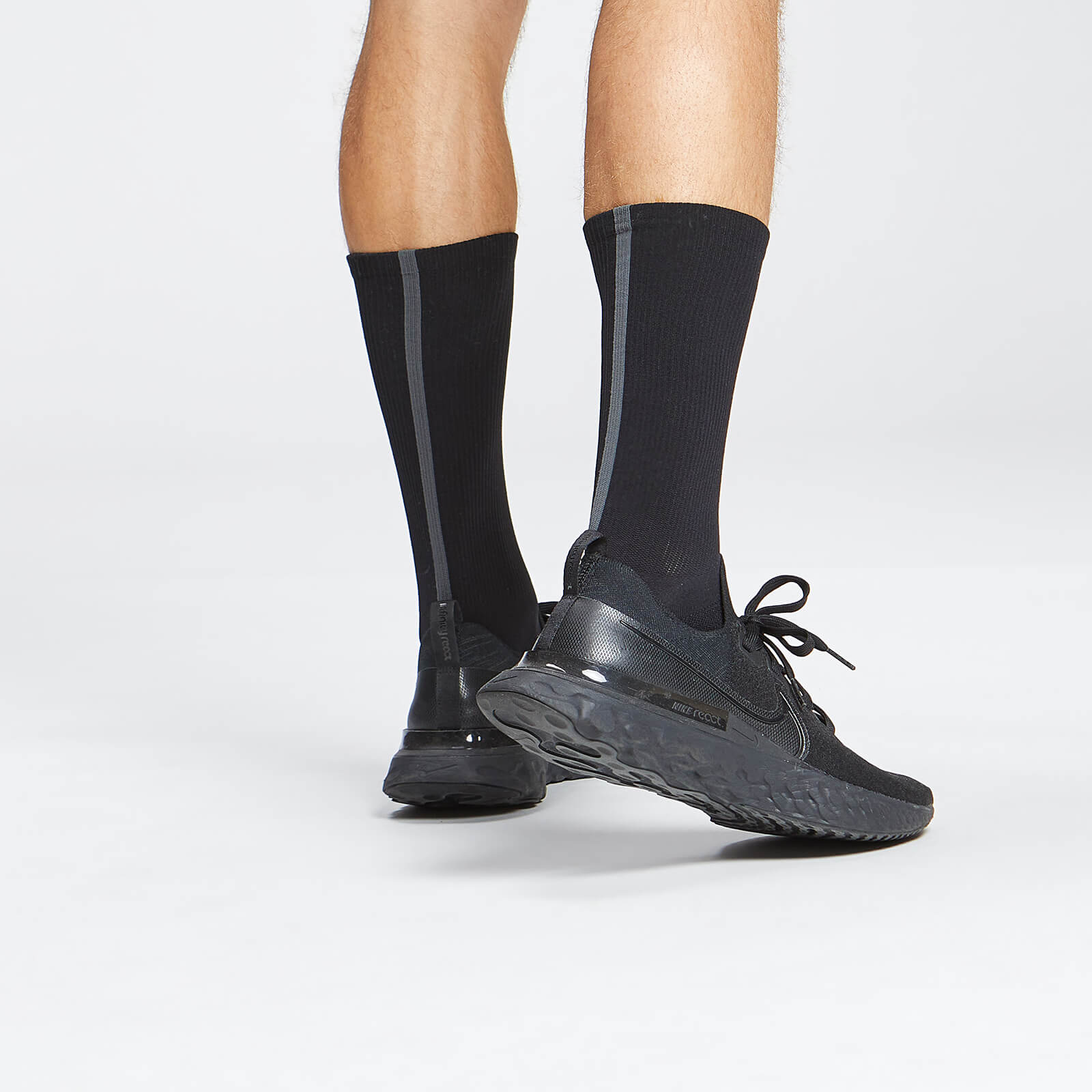 Chaussettes de tennis unisexes MP Agility – Noir
