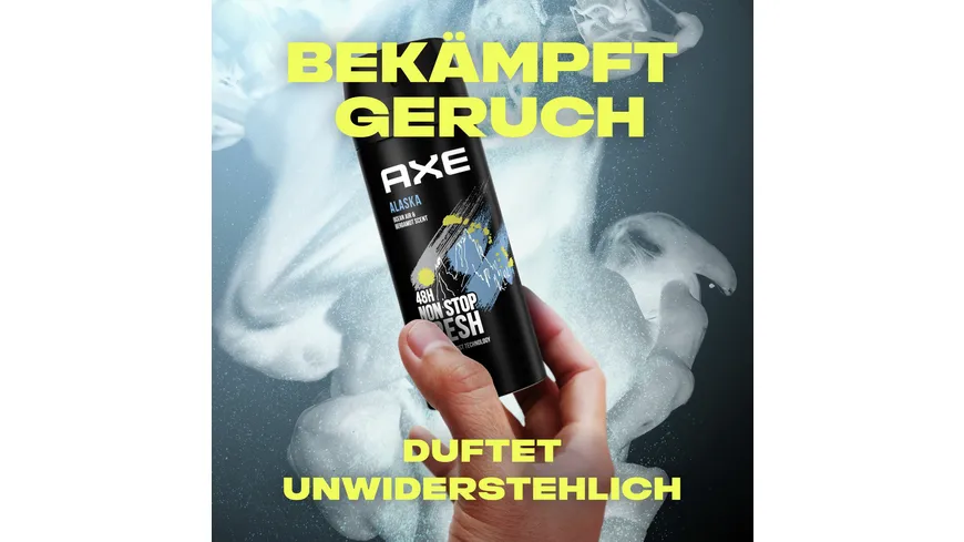 AXE Deospray Alaska ohne Aluminium 150 ml