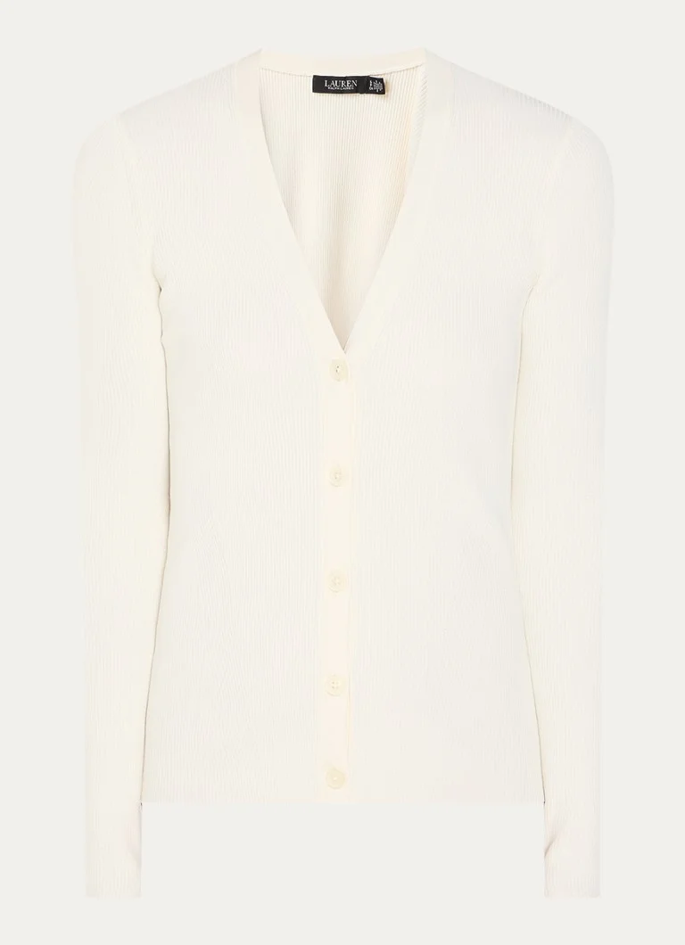 Vestă tricotată cu nervuri elastice Ralph Lauren