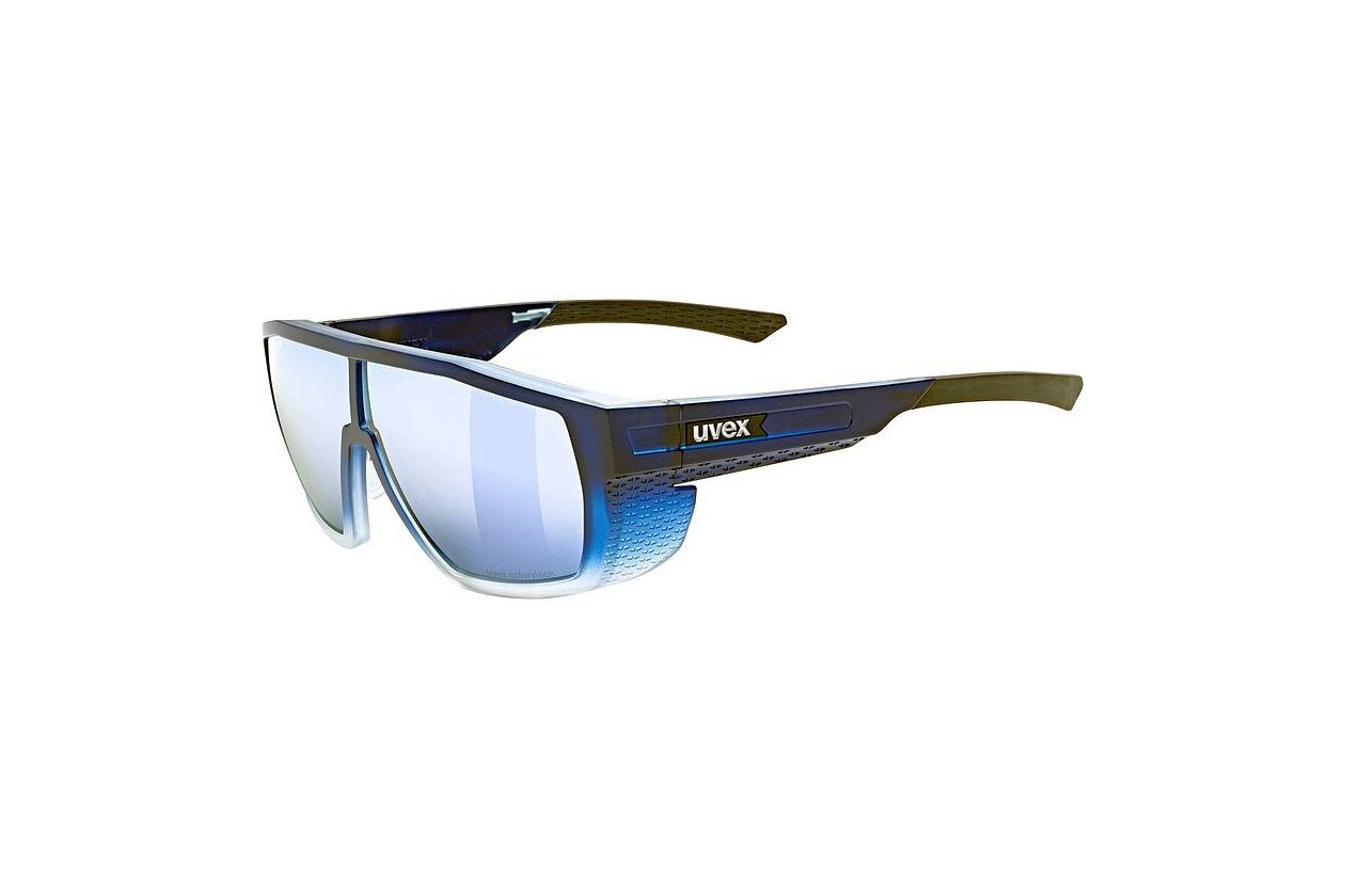 Uvex MTN Style CV Blue Matt Fade / Mirror Blue