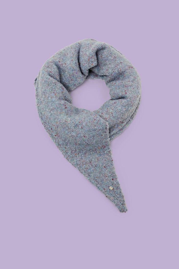 Dreieckstuch aus Bouclé