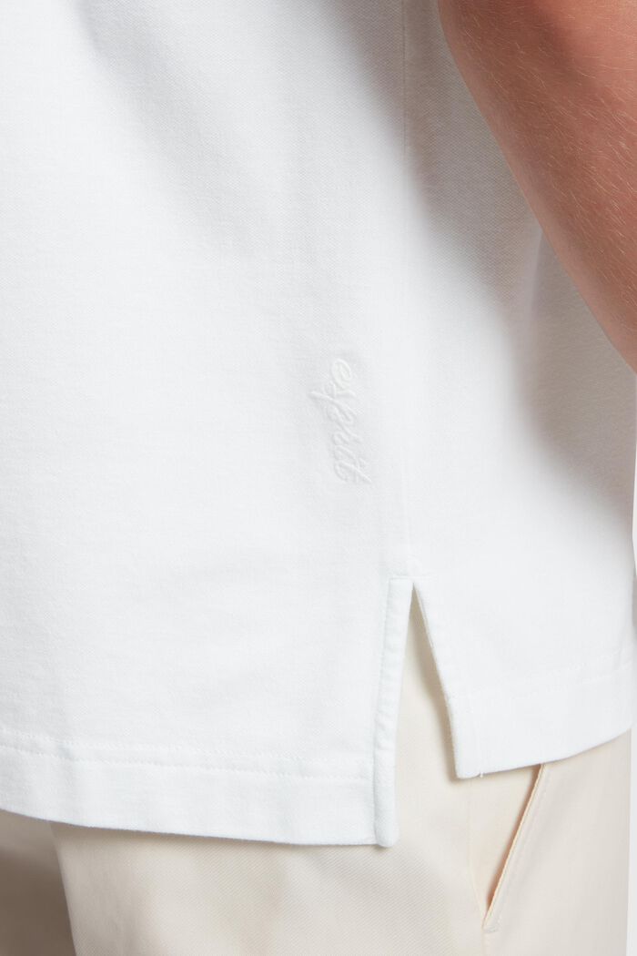 Relaxed Fit Poloshirt mit Dolphin-Badge
