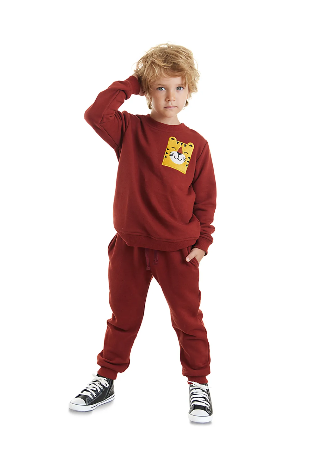 Denokids  Tiger-Trainingsanzug-Set für Jungen
