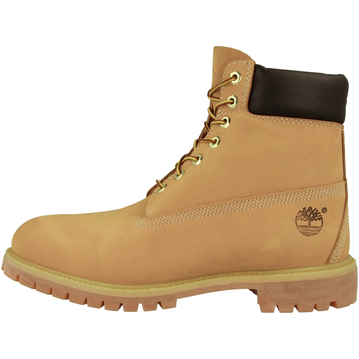 Timberland 6 Inch Schnürboots beige