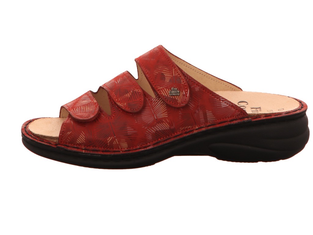 FINN COMFORT Komfort Sandalen rot