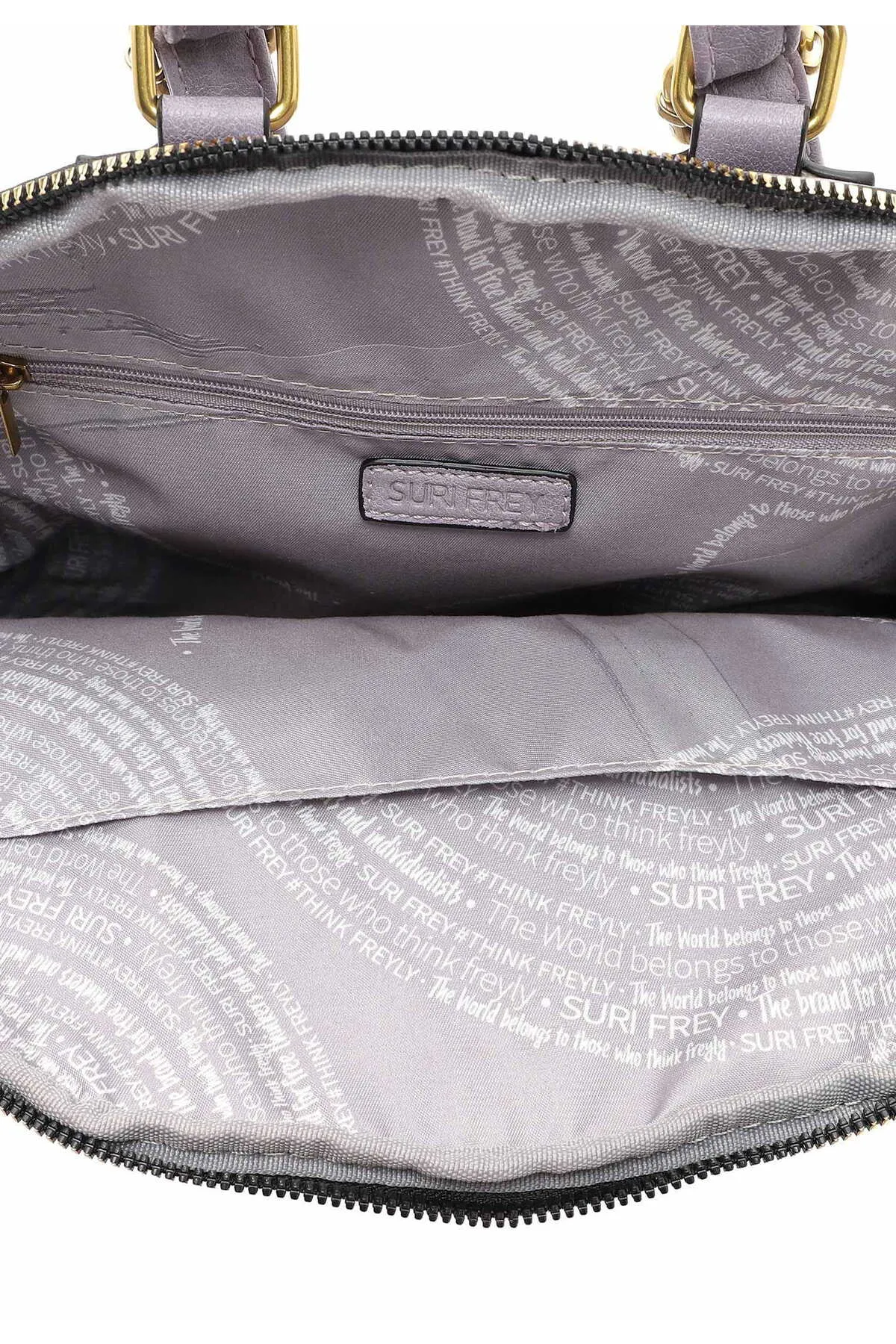SURI FREY  Rucksack - Lila - Unifarben