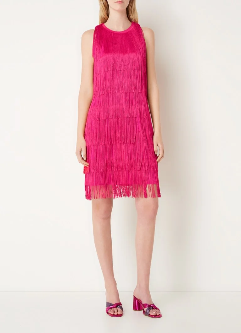 Robe courte Taifun à franges