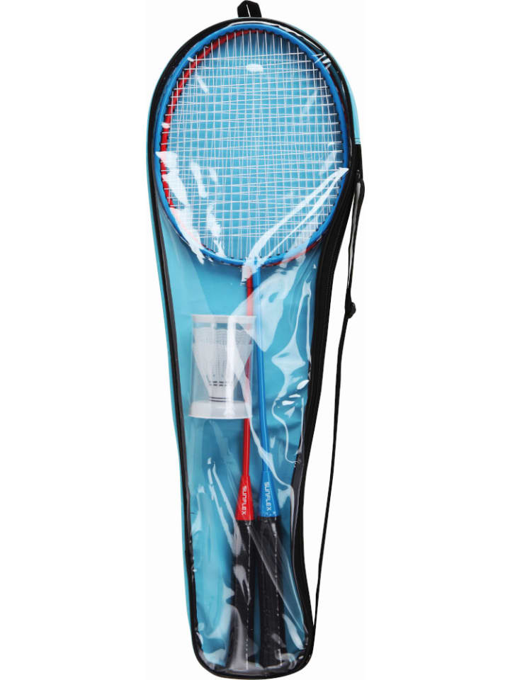 Sunflex Badmintonset Matchmaker 2 mit  Schlägern und 2 Federbälle in Tasche günstig kaufen onesize