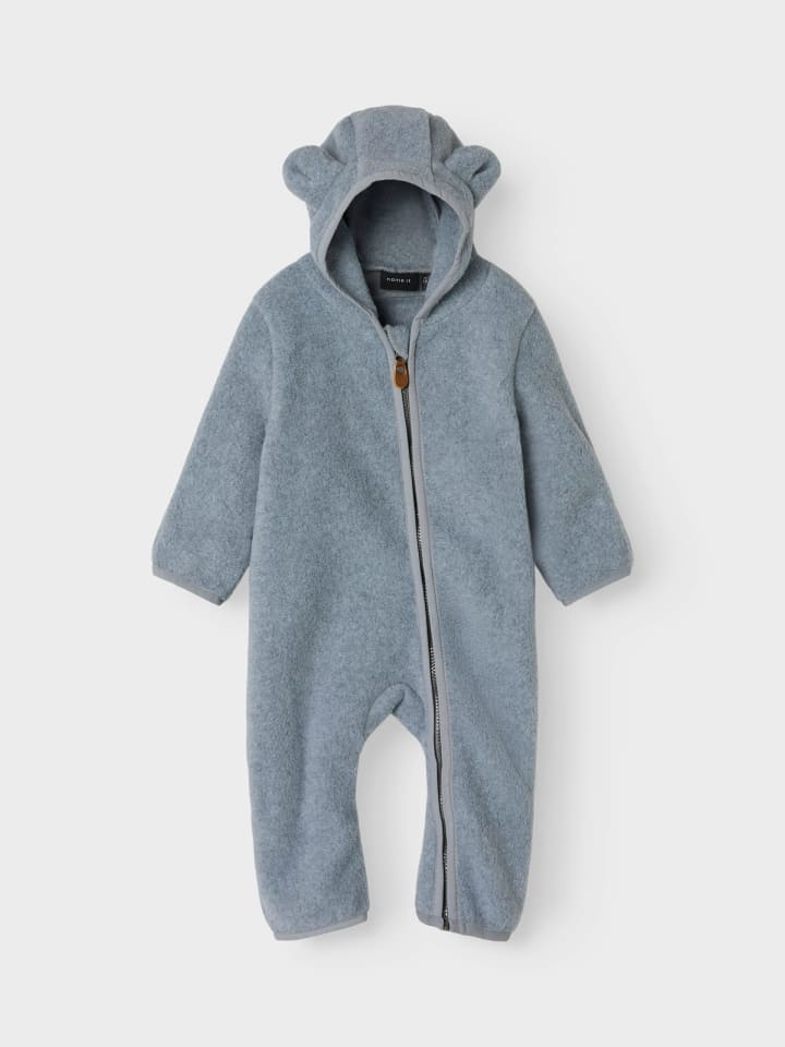 name it Fleeceoverall NBNMEEKO SUIT SOLID in grey melange günstig kaufen