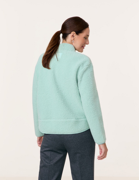 Jacke in Teddyfleece