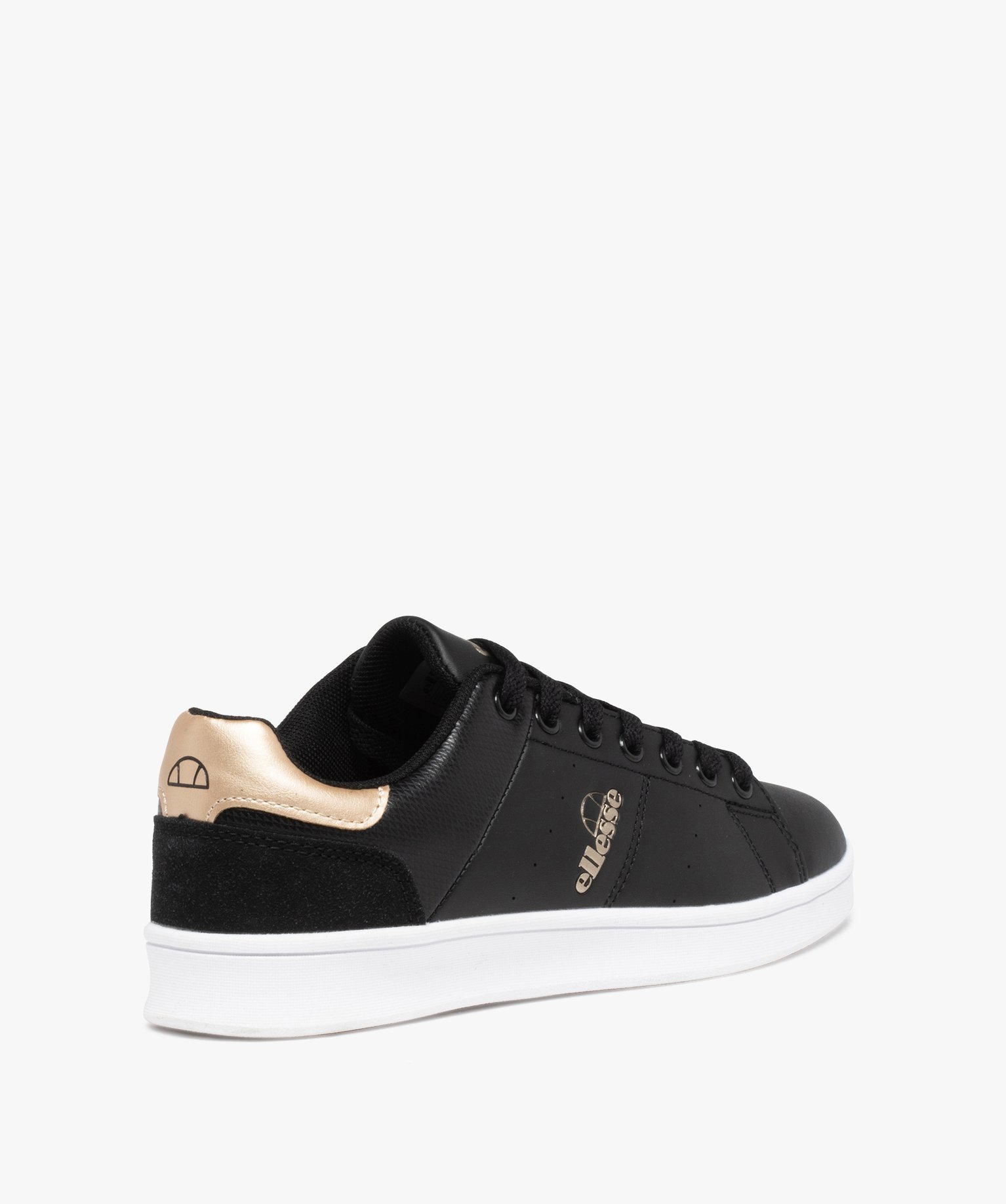 Baskets femme bicolores à lacets – Ellesse Eridan noir | GEMO
