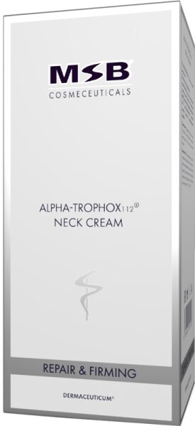 MSB Cosmeceuticals Repair & Firming Alpha-Trophox112 Neck Cream Dekolletécreme