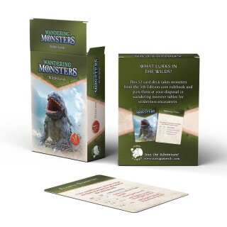 Wandering Monsters Deck: Wilderlands (EN)
