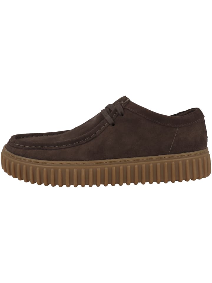 Clarks Halbschuhe Torhill Lo in dunkelbraun günstig kaufen