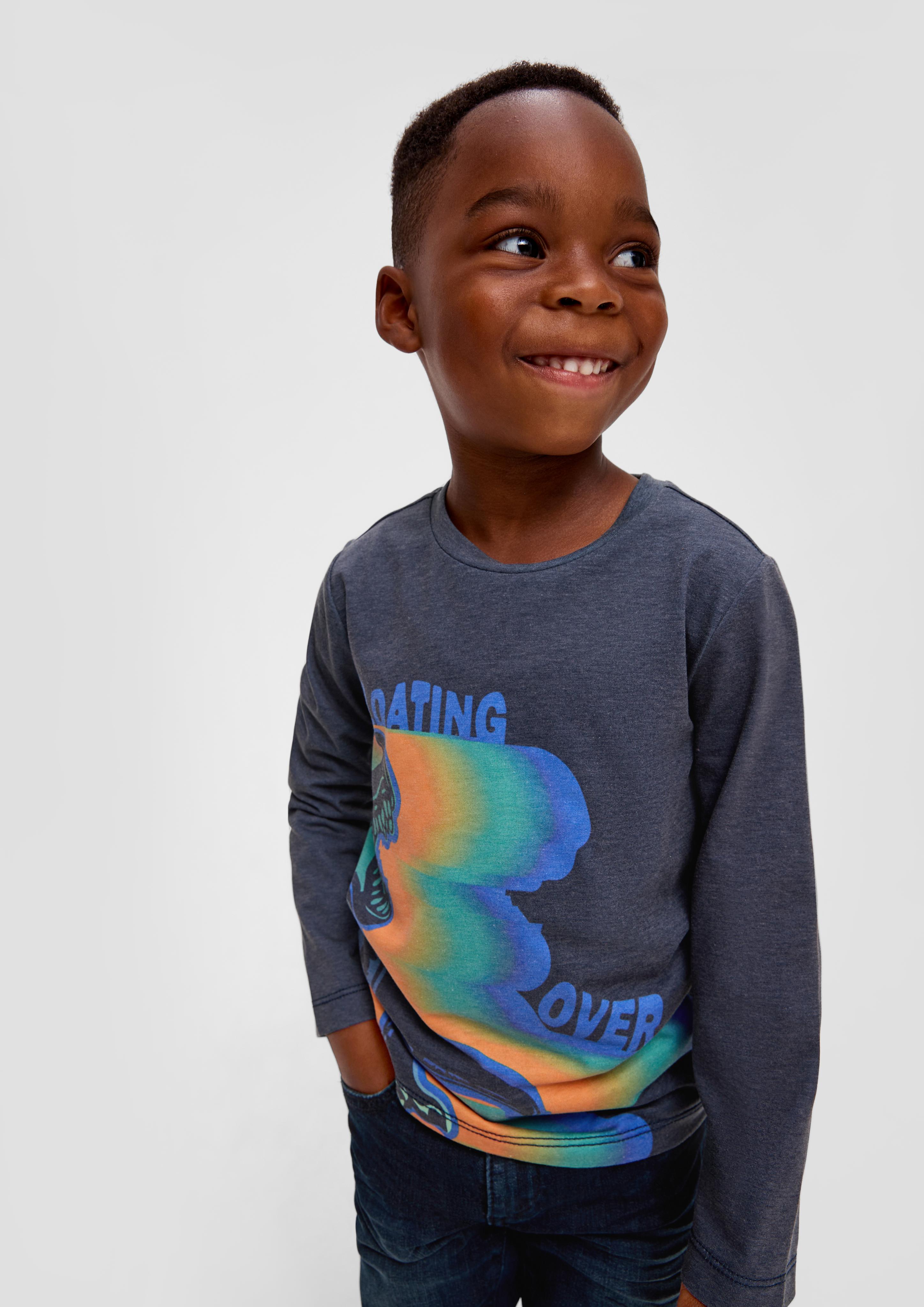 Langarmshirt mit umlaufendem Grafikprint  2134102-59D1
