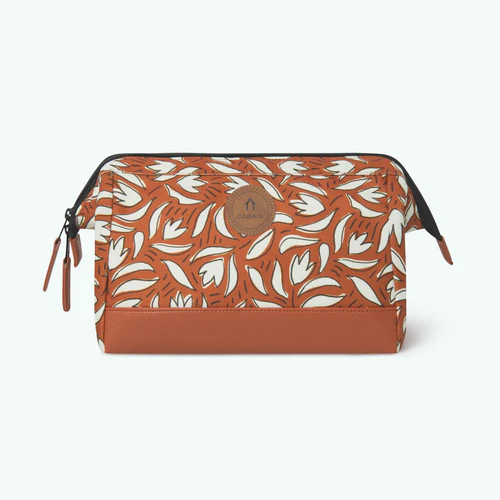 Sumatra camel toiletry bag