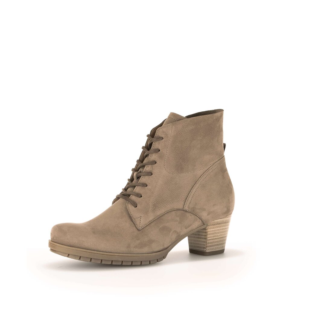 Gabor comfort Schnürstiefelette beige