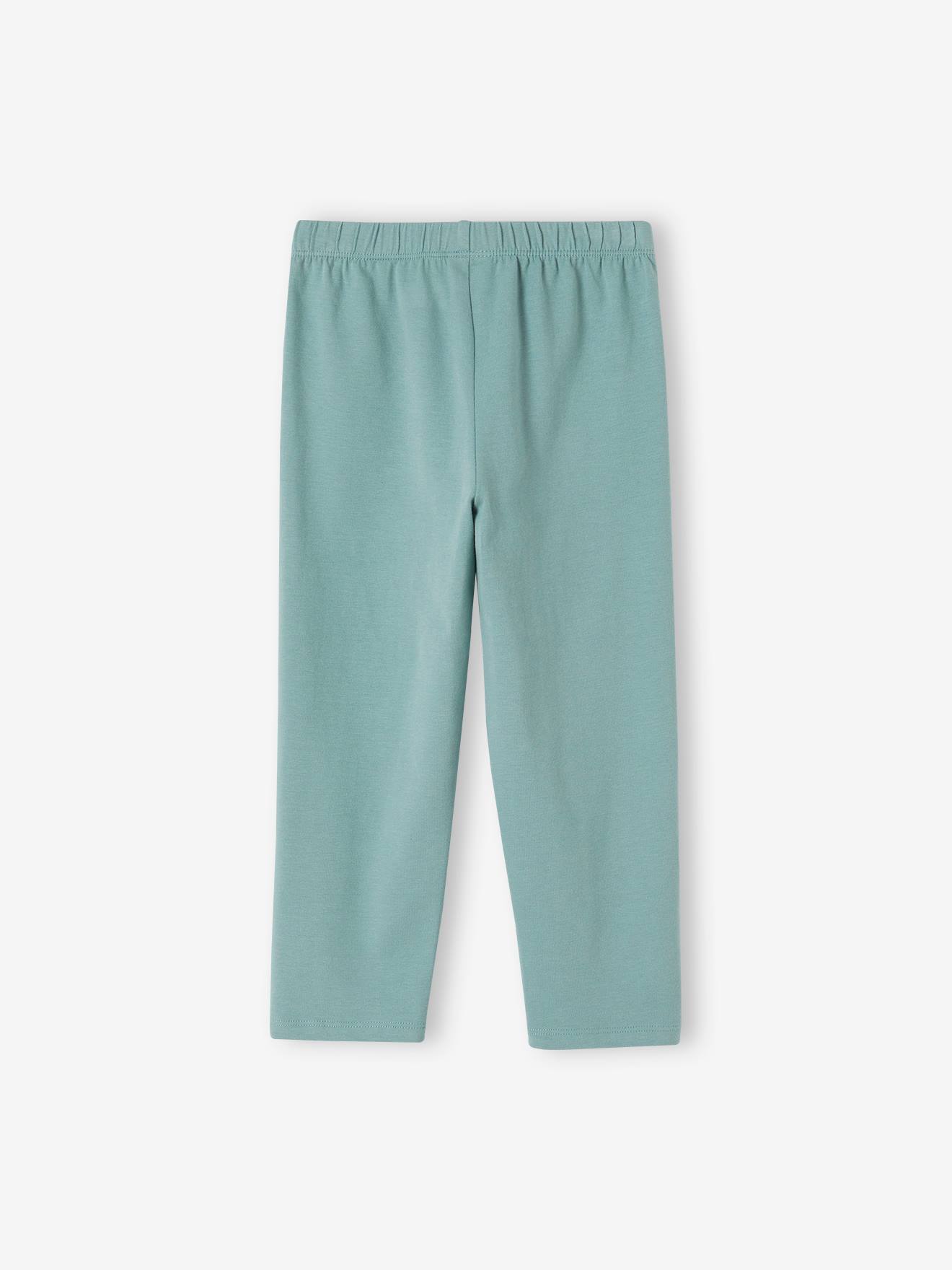 Vertbaudet 2er-Pack Mädchen 3/4-Leggings BASIC Oeko-Tex - pack koralle