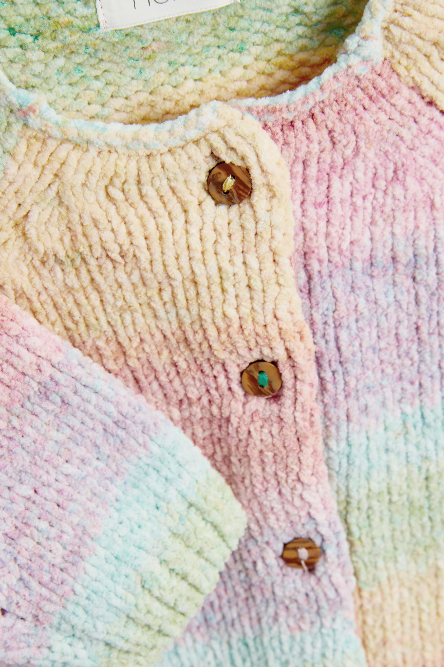 Next Strickjacke Chenille-Strickjacke (1-tlg)