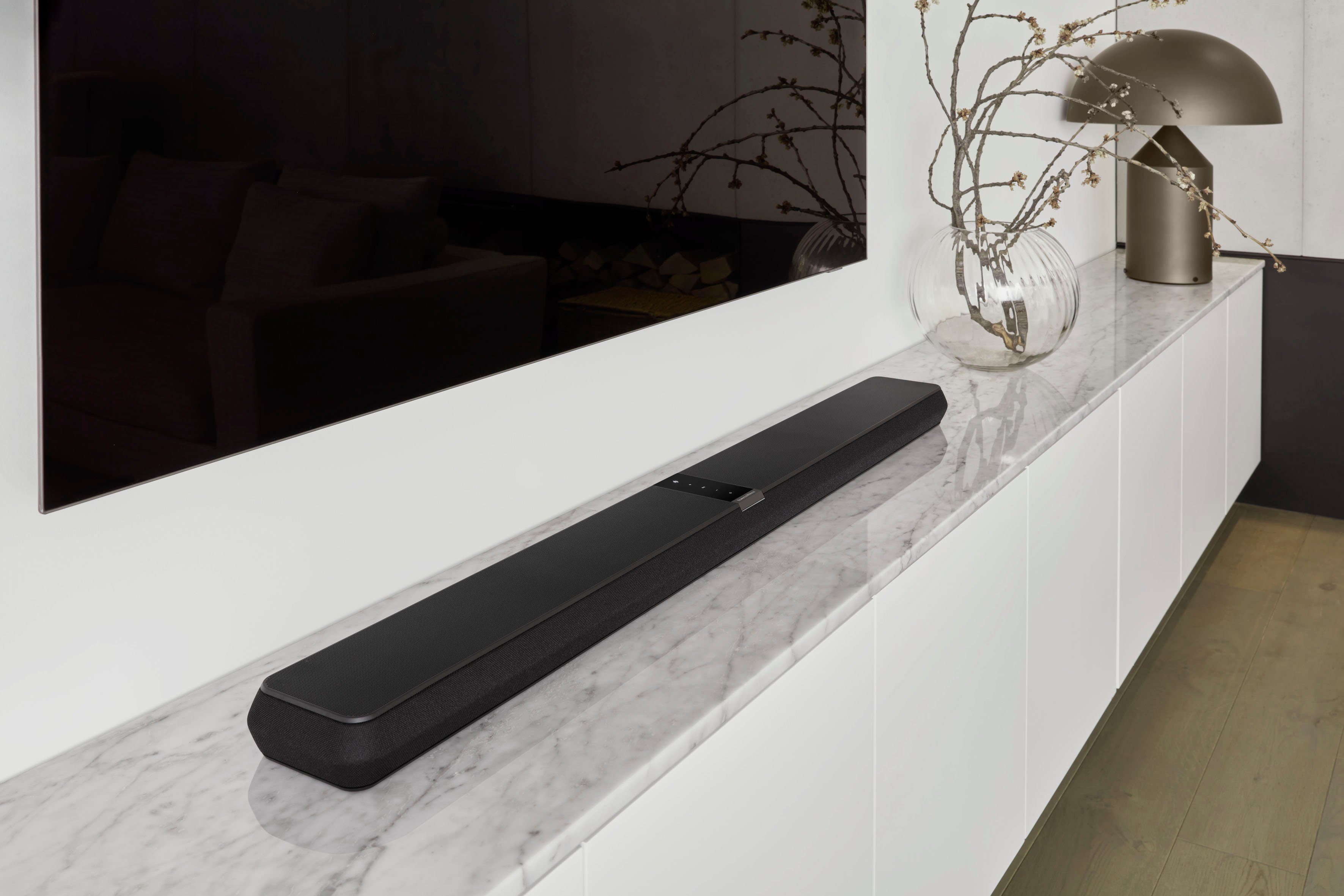 Bowers & Wilkins Panorama 3 Wireless 3.1.2 Soundbar (aptX Bluetooth, 400 W, Dolby Atmos, Airplay 2)