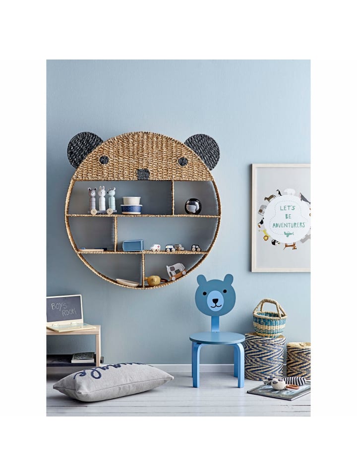 Bloomingville Korb 2er-Set ZickZack in Blau günstig kaufen onesize
