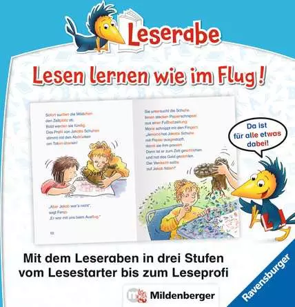 Leserabe mit Mildenberger Silbenmethode: Krimigeschichten zum Mitraten