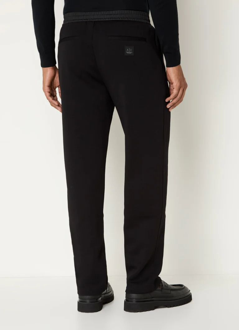 Pantaloni Armani Exchange Slim Fit cu buzunare laterale