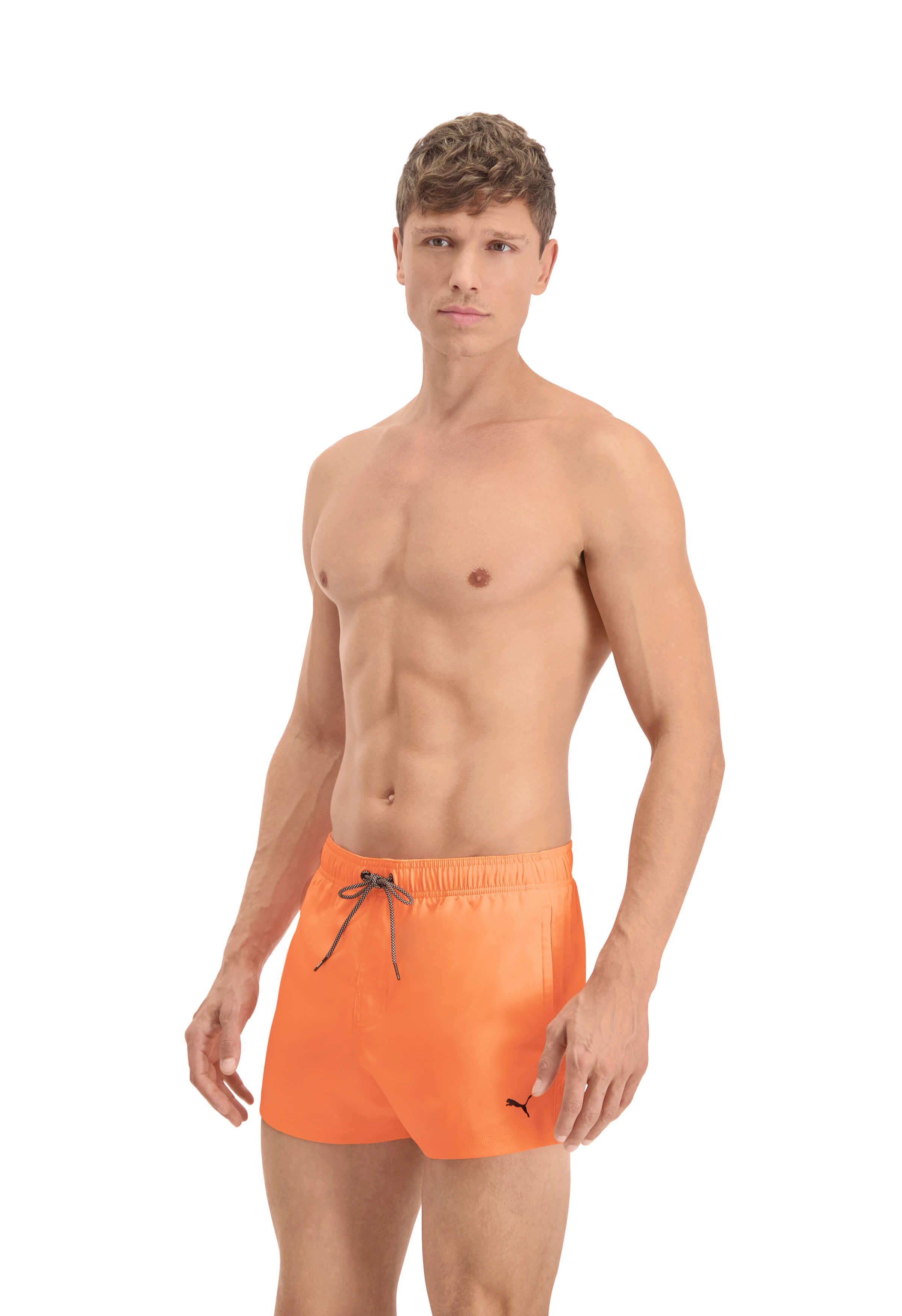 PUMA Short Bright Orange Badehose