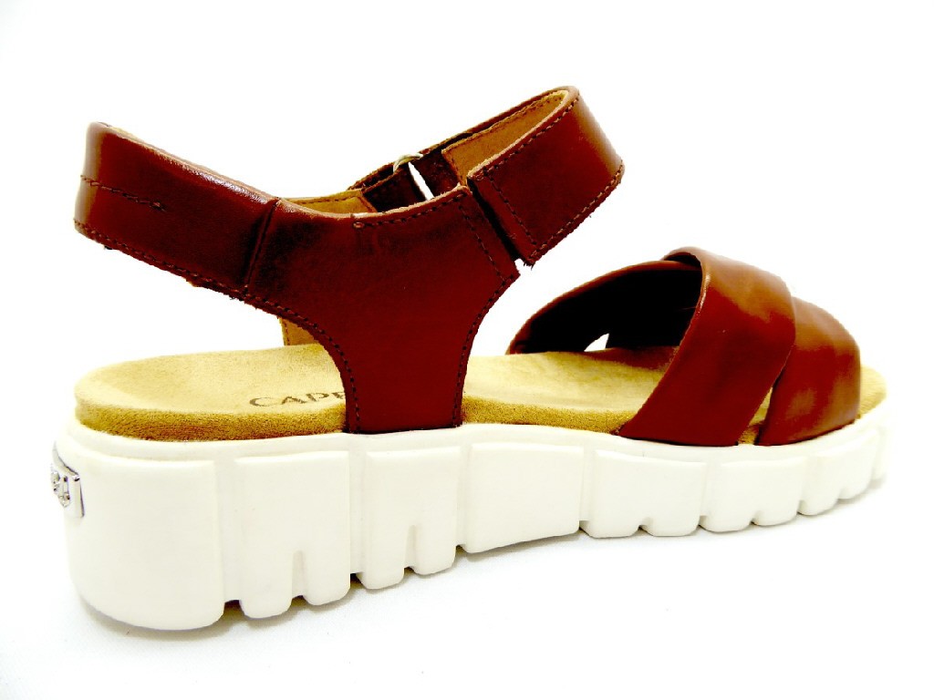 CAPRICE Plateau Sandalen braun