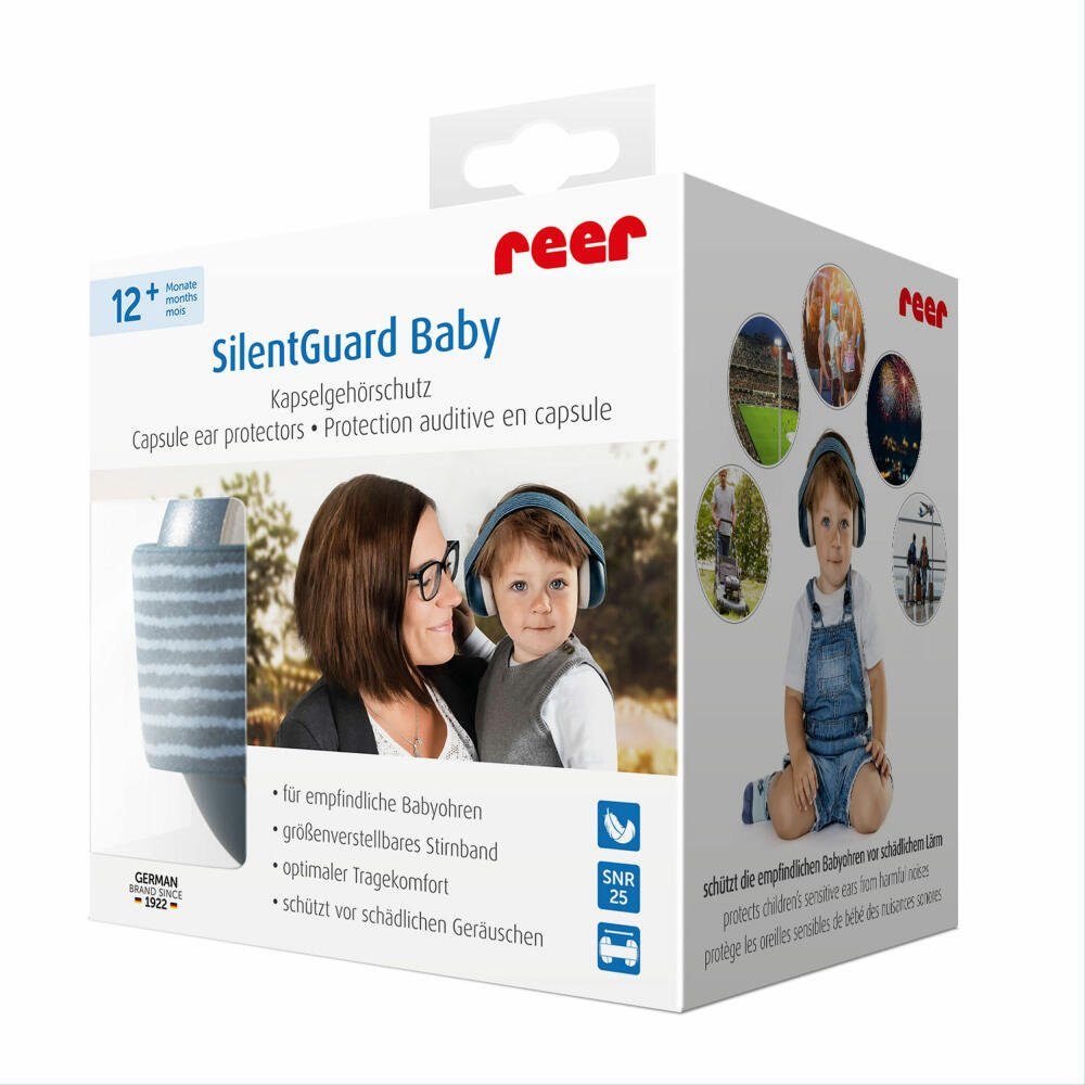 Reer Kapselgehörschutz SilentGuard Baby Blau, (1 St)