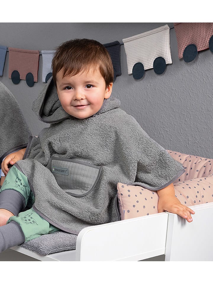 Odenwälder Badeponcho in Grau günstig kaufen onesize