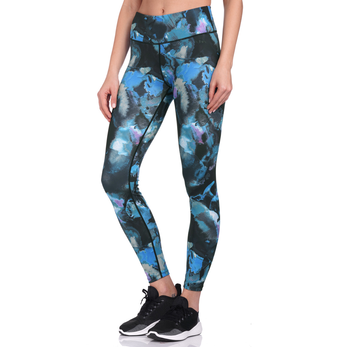 Damen Yoga-Leggings mit Allover-Print