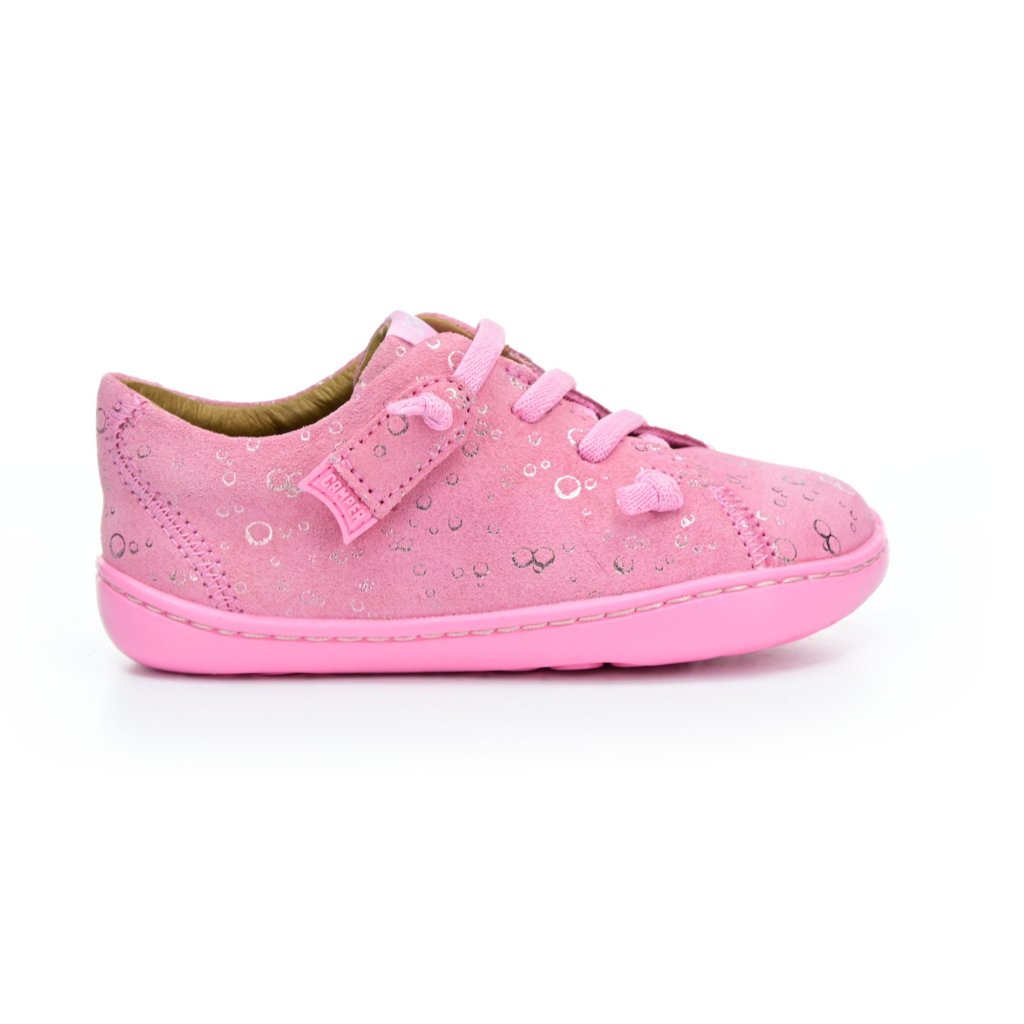 Camper Peu Cami Rug Bubbles Bombon Pink (80212-109, First Walkers) Barfußschuhe