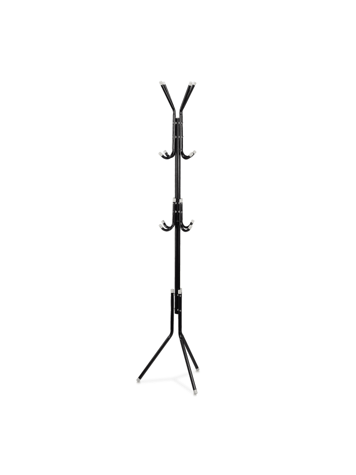 relaxdays Garderobenständer in Schwarz - (B)44 x (H)180 x (T)39 cm günstig kaufen onesize