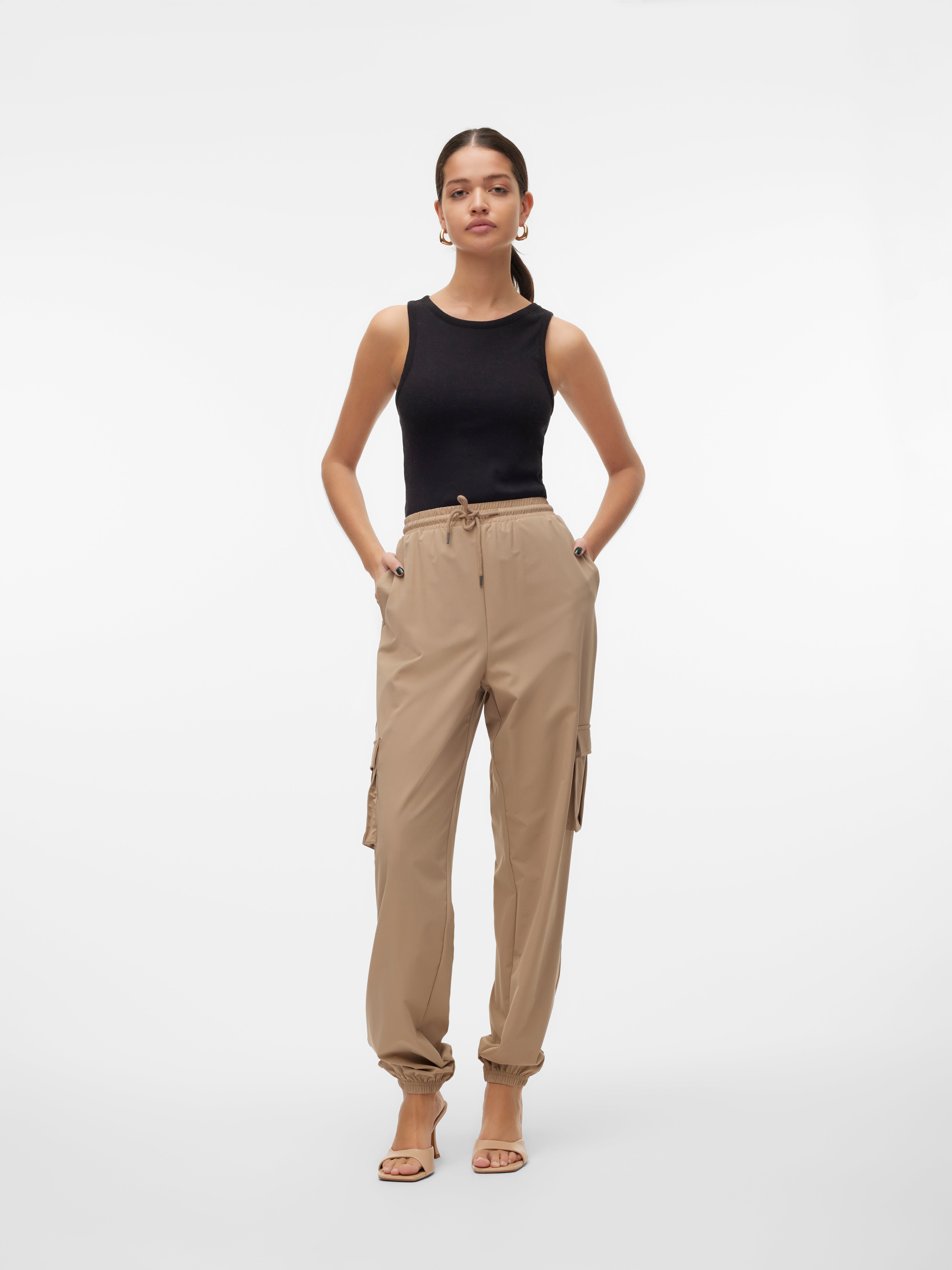 VMKIMBERLY Hohe Taille Cargohose