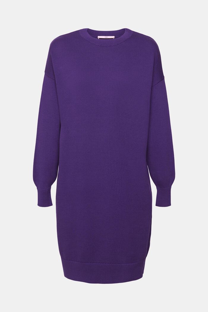 Strickkleid, 100 % Baumwolle