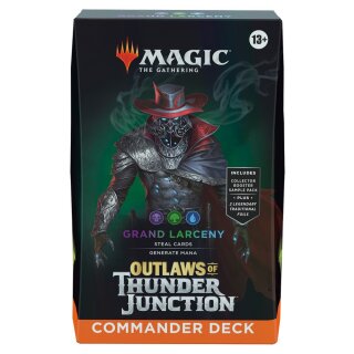 Magic the Gathering: Outlaws of Thunder Junction - Commander-Deck - Grand Larceny (1) (EN)