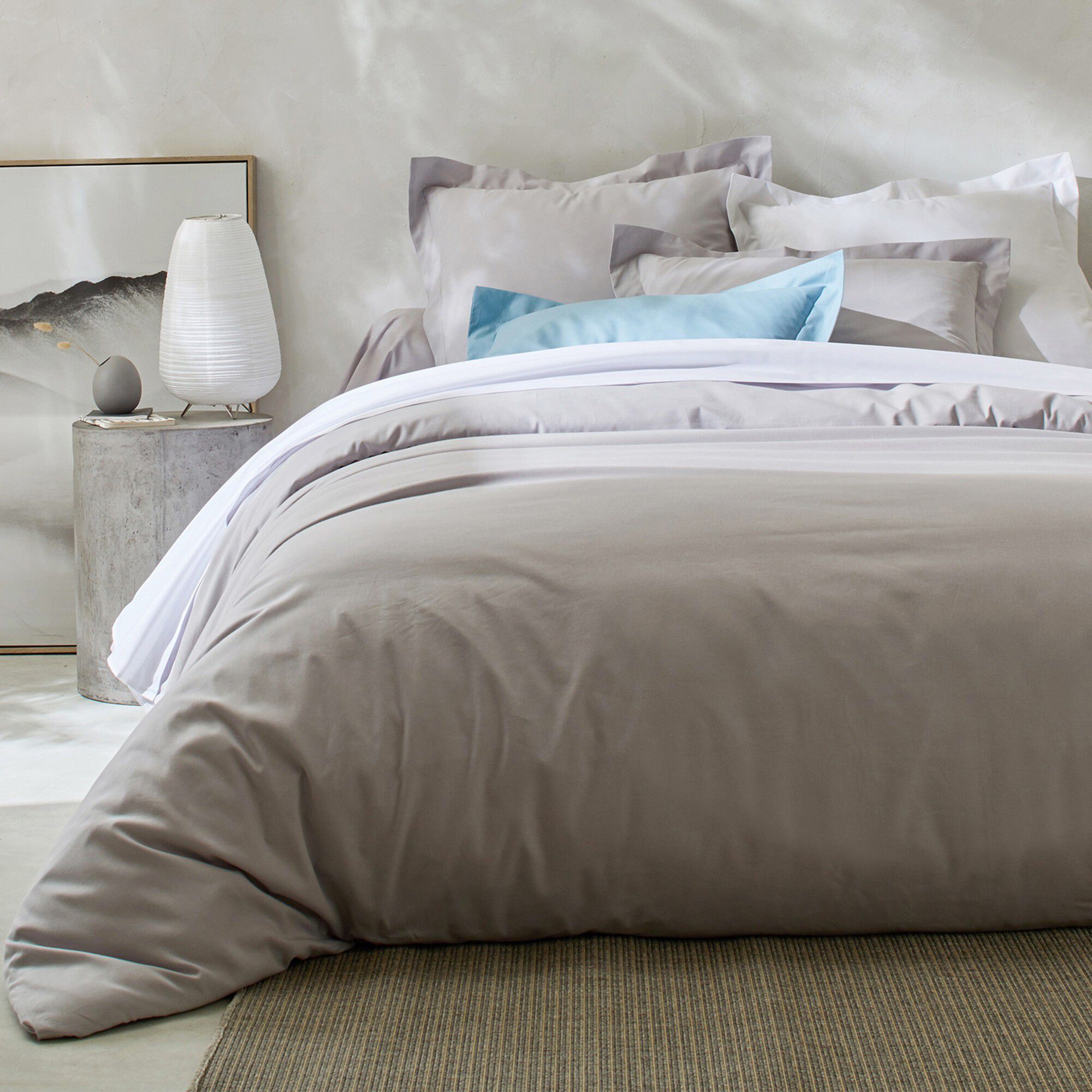 Linge de lit uni
