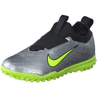 Nike Jr. Vapor 15 Academy TF in silber
