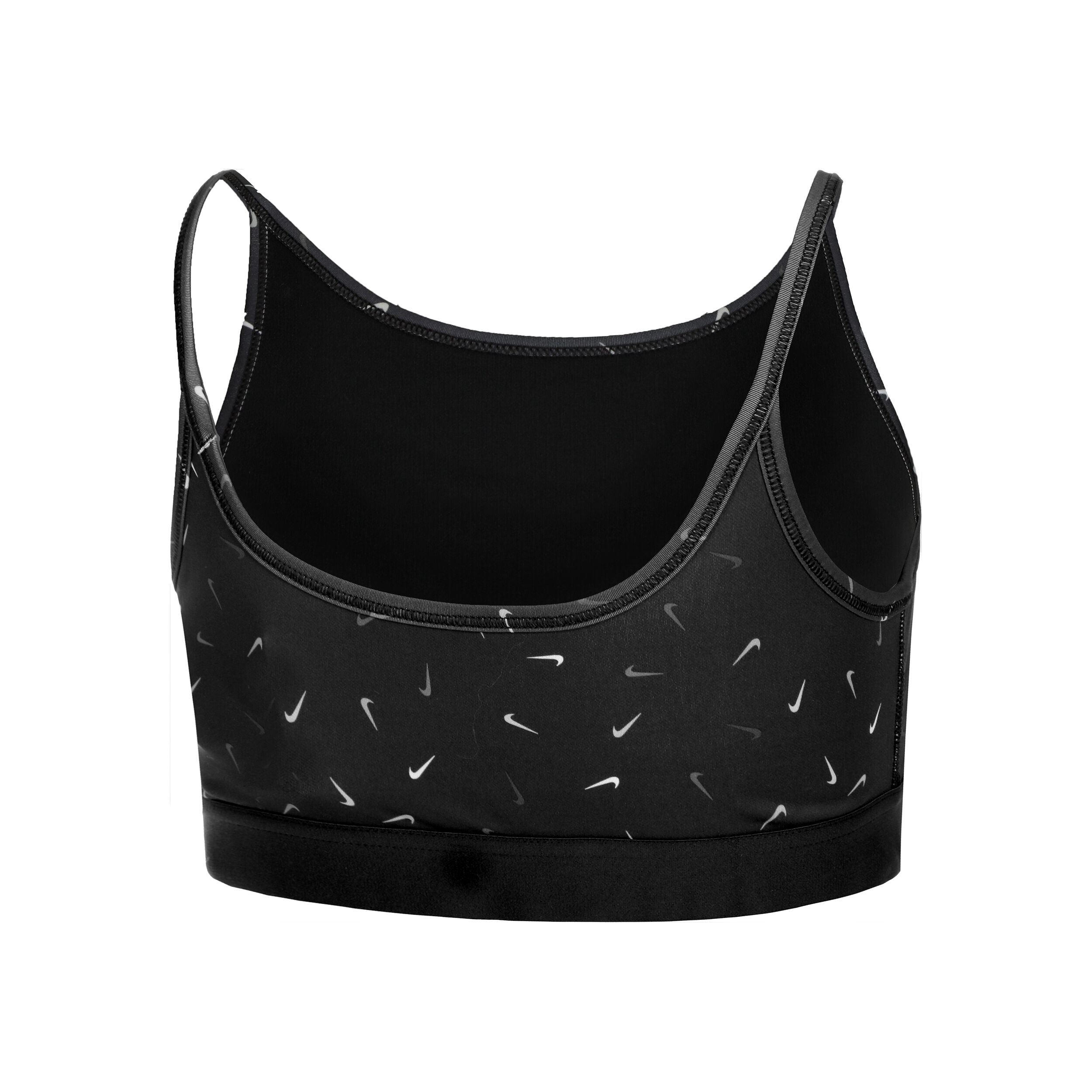 Dri-Fit Light Support Sport-BH Mädchen - Schwarz