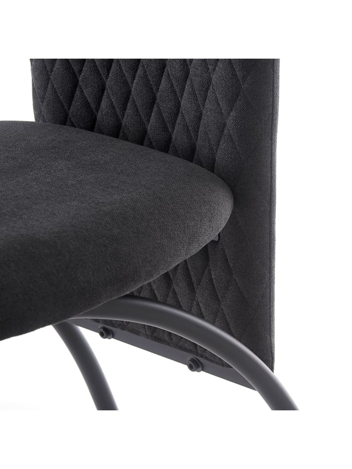 B&D Home 5-tlg. Set: Essgruppe Silas in Marmor-Schwarz günstig kaufen onesize
