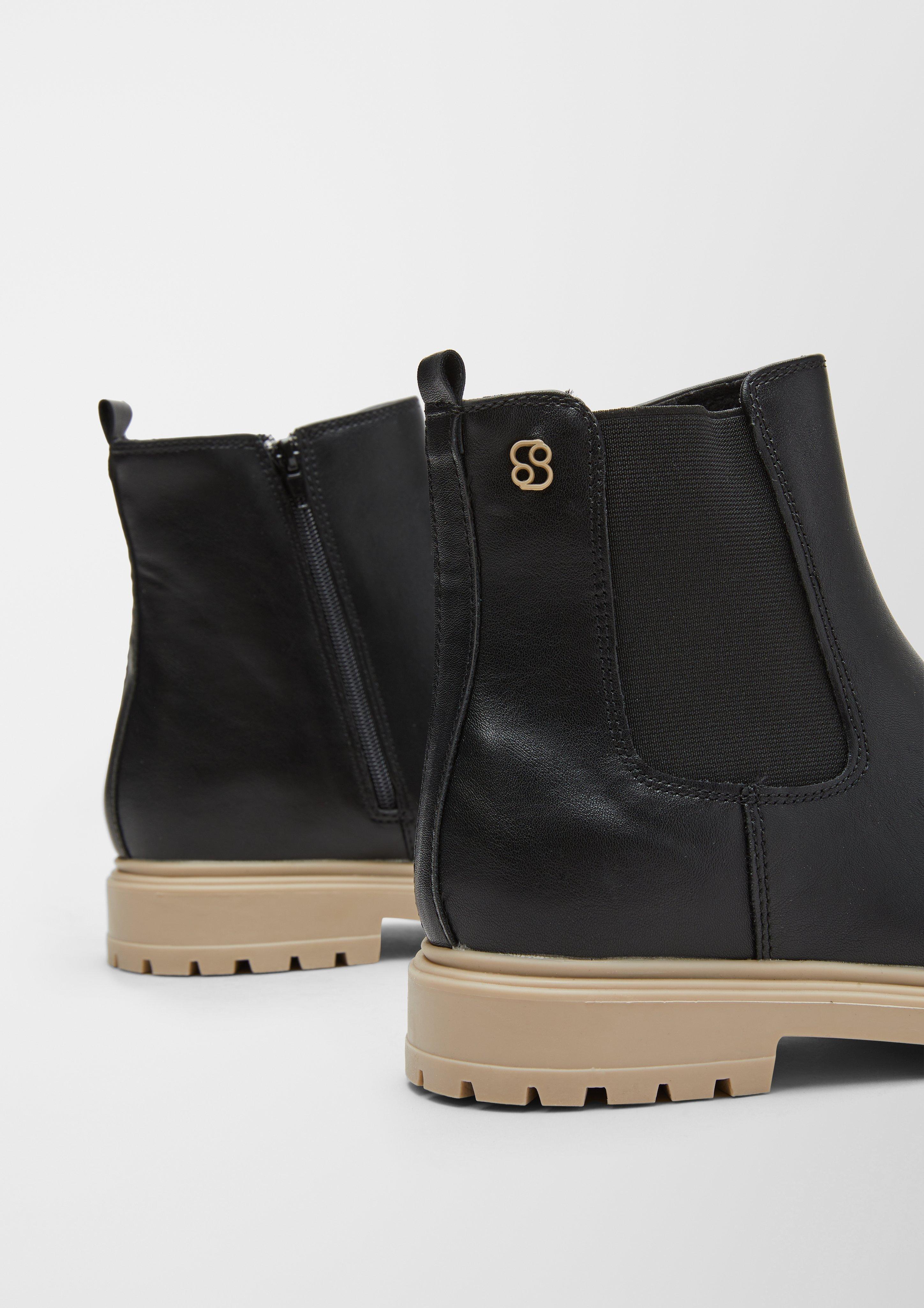Stiefel mit Kontrast-Details  6006642-048