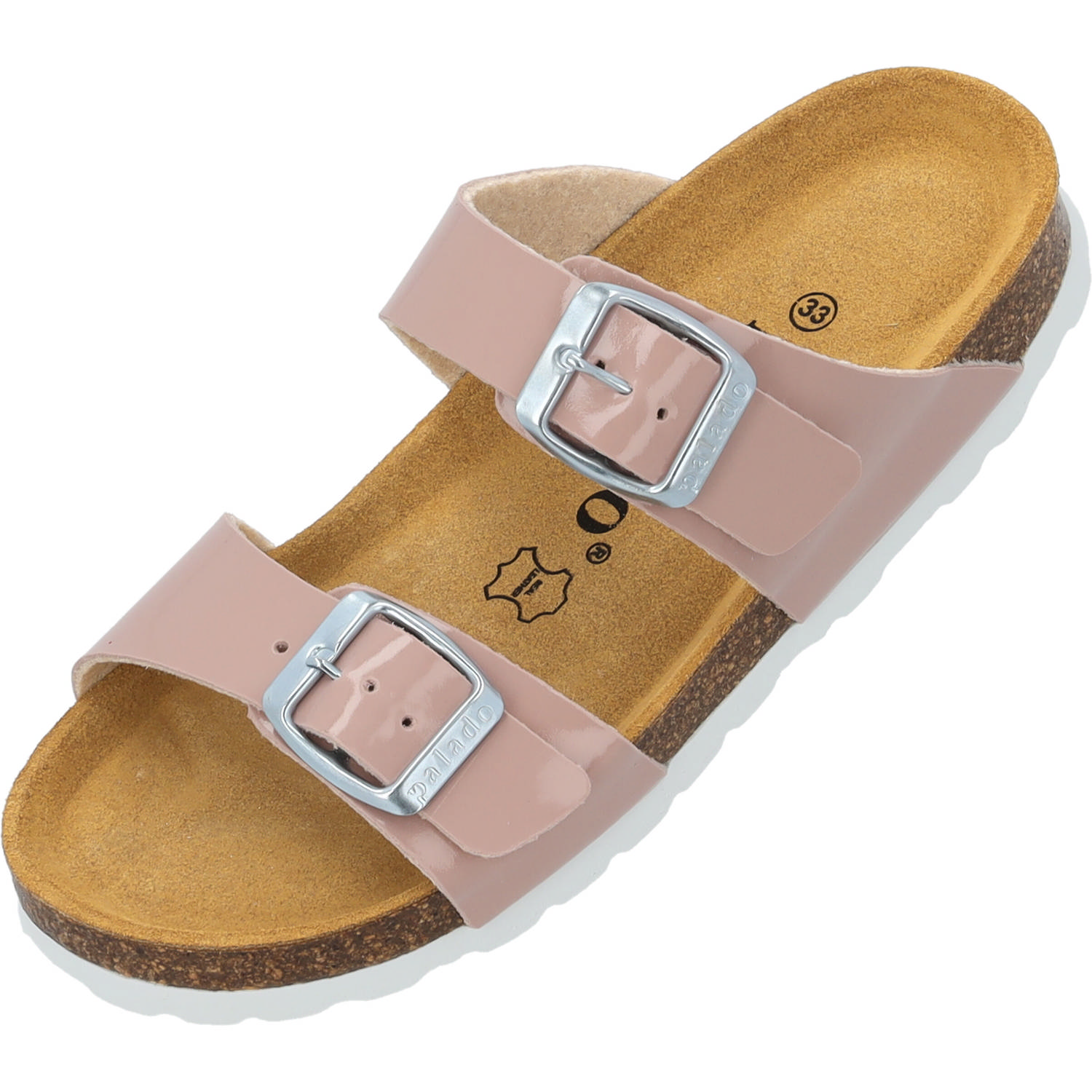 Palado Kids Samos G Basic, Pantoletten, Kinder, Rosa Lack