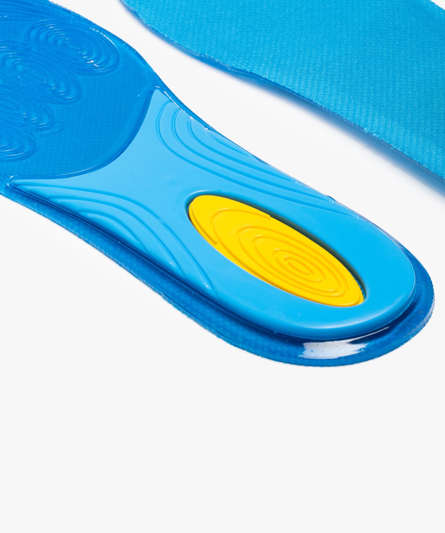 Semelles gel & soft anti-échauffement et amortissantes bleu | GEMO