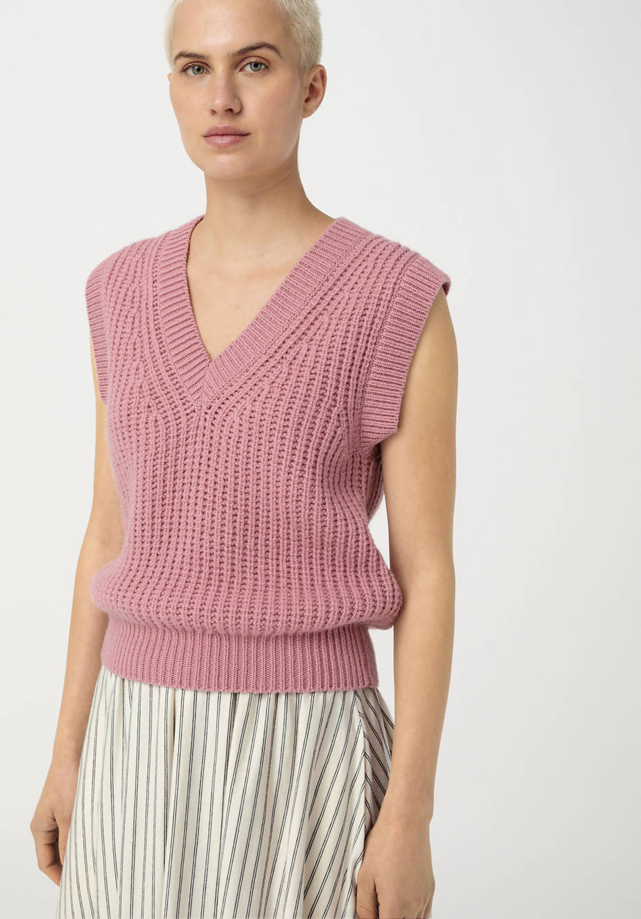 Pullover aus mongolischer Merinowolle